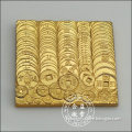 Square Gold Badge, Metal Lapel Pin (GZHY-BADGE-003)